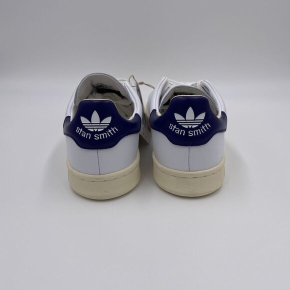 adidas Stan Smith Lux White / Purple Women's Shoes - Picture 4 of 8